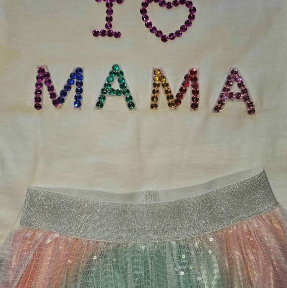 Matching Mommy and Me Sparkly Rhinestone Ourfits from Lola and Kids Large - Picture 9 of 9